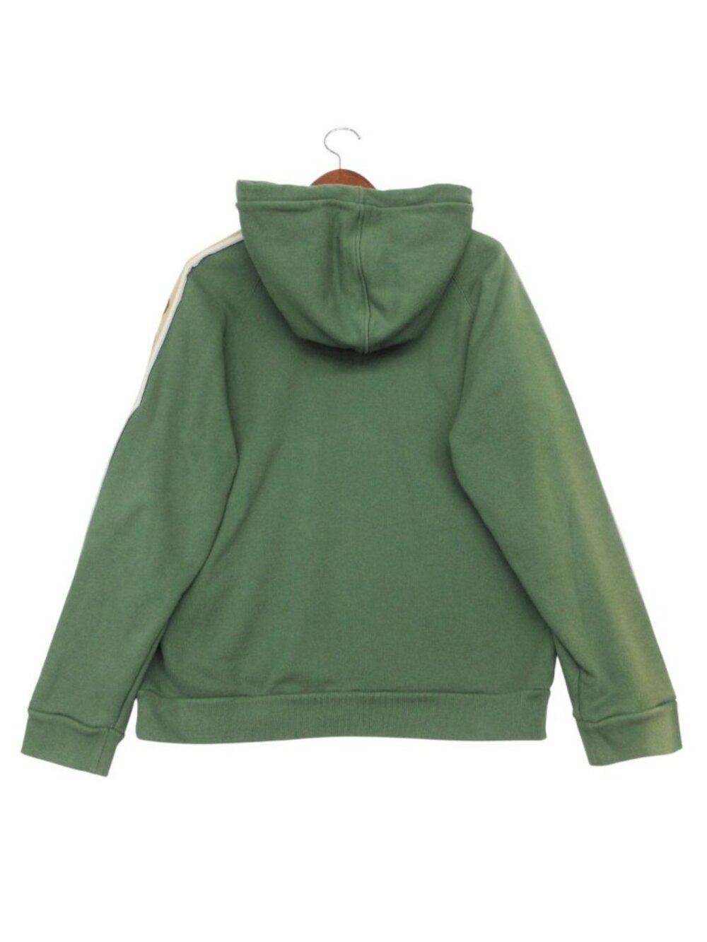 ★SOLD★ Gucci Set GG Logo Hooded Hoodie Jersey Sweatshirt Logo Track Pants Green - Picture 3 of 10